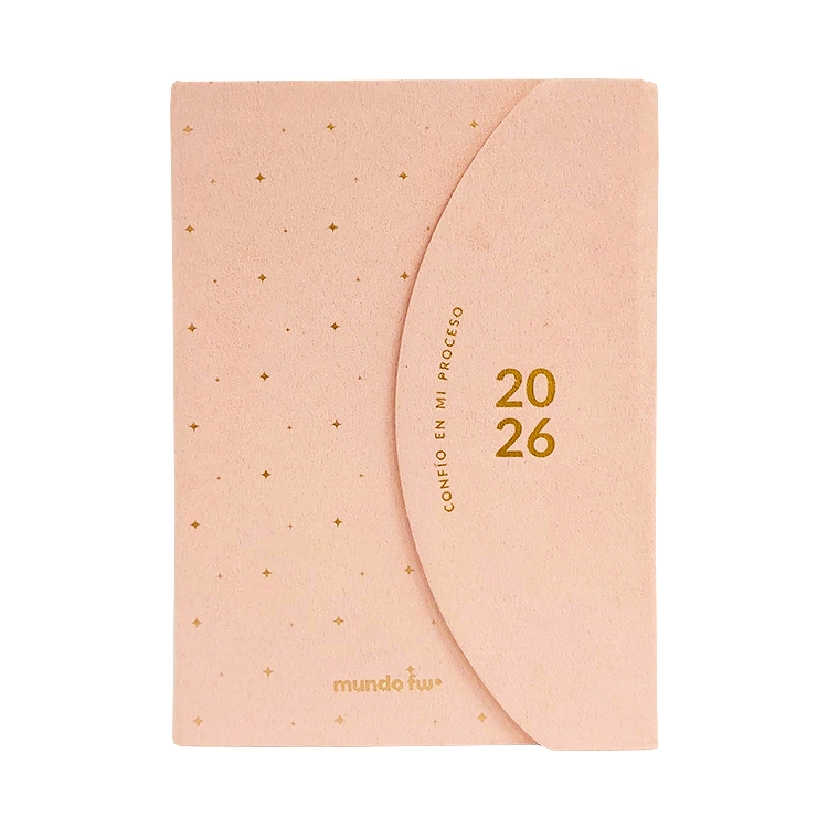 Agenda FW 2026 Chic Inmantada Cosida Aqua Semanal 15x21 Art.202002